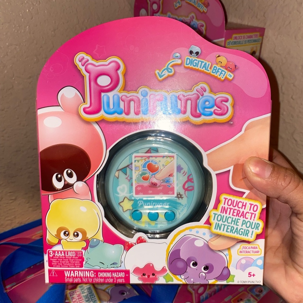 Punirunes Digital Game-blue Interactive Toy
Similar to tamagotchis